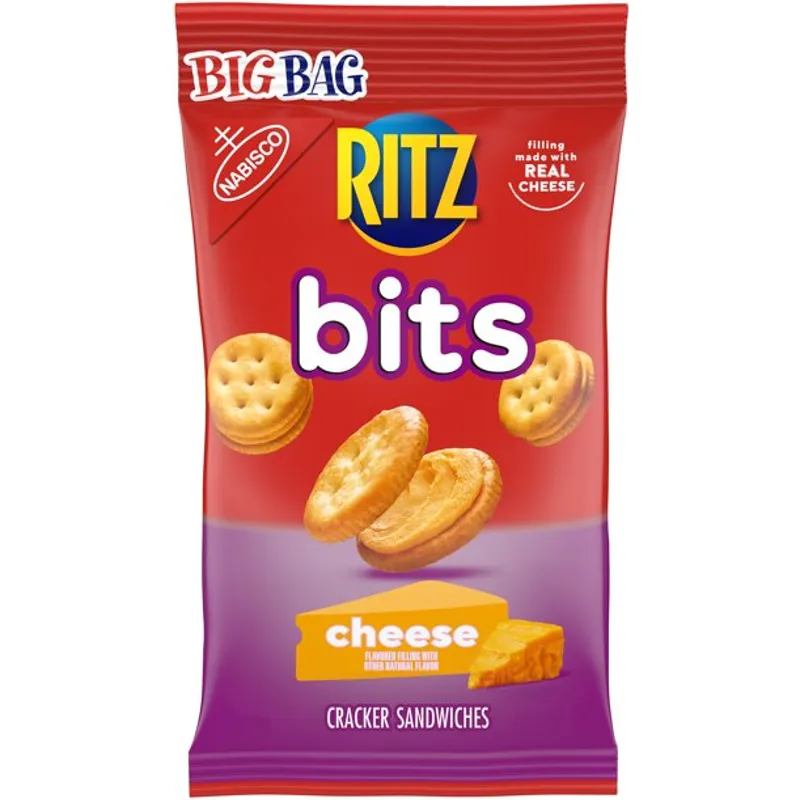 Nabisco Ritz Bits Cracker Sandwiches Cheese view 1