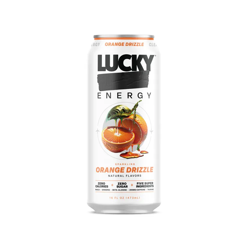 Lucky Energy Orange Drizzle view 1