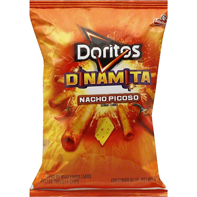 Doritos Dinamita Nacho Picoso bag view 1