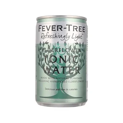 Fever-Tree Elderflower Tonic Water 8-pack 5.07 fl oz cans