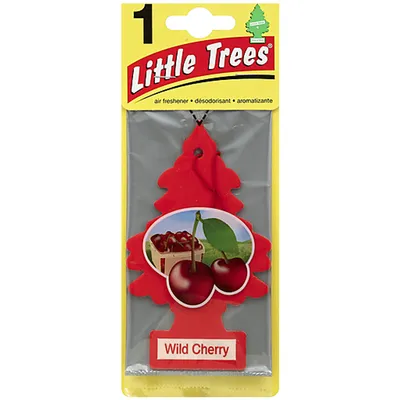 Little Trees Wild Cherry Car Air Freshener 1 Count