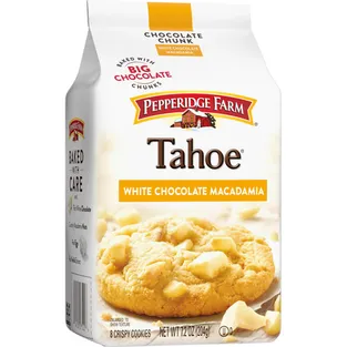 Pepperidge Farm Tahoe Crispy Cookies White Chocolate Macadamia