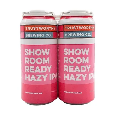 Trustworthy Brewing Co. Showroom Ready Hazy IPA 4-pack 16 oz cans