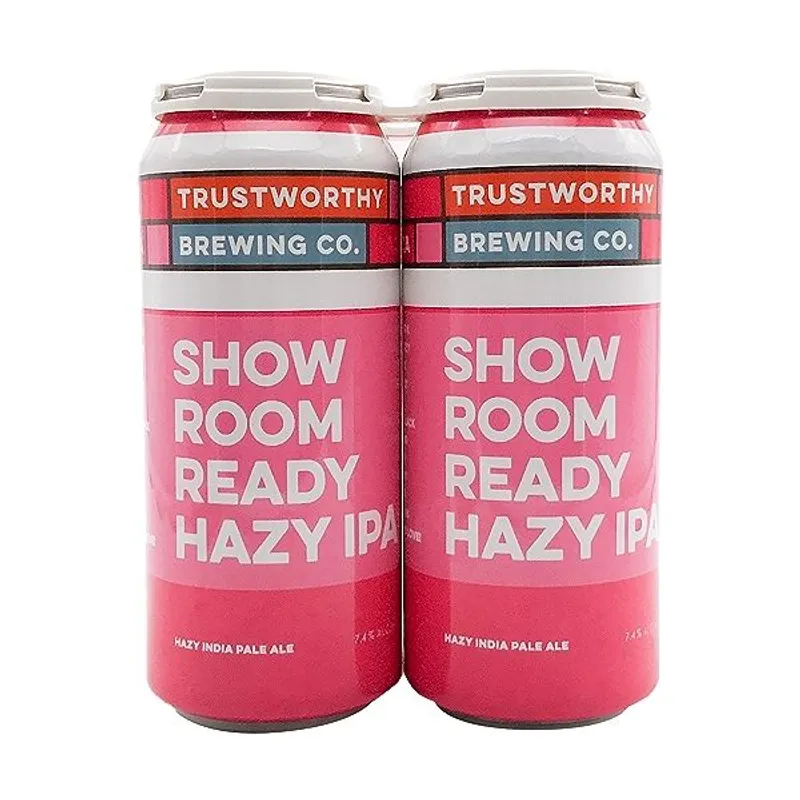 Trustworthy Brewing Co. Showroom Ready Hazy IPA view 1