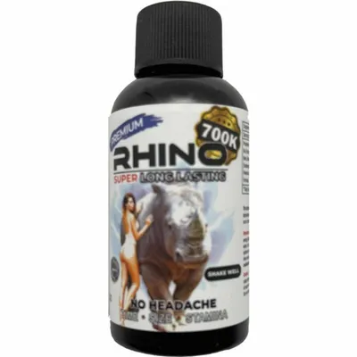 Rhino 700K Liquid Shot 2 oz Bottle