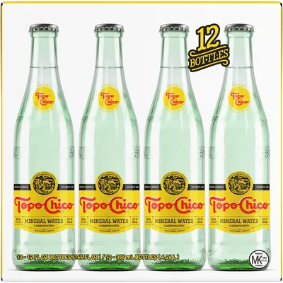 Topo Chico Mineral Water 12 Pack 12 oz