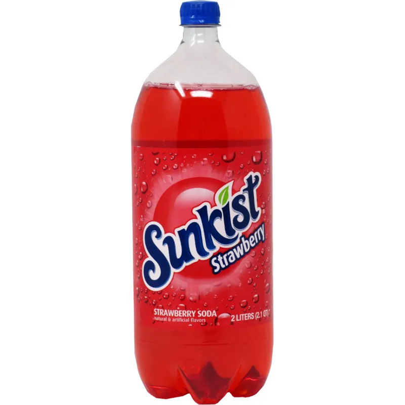Sunkist Strawberry Soda view 1