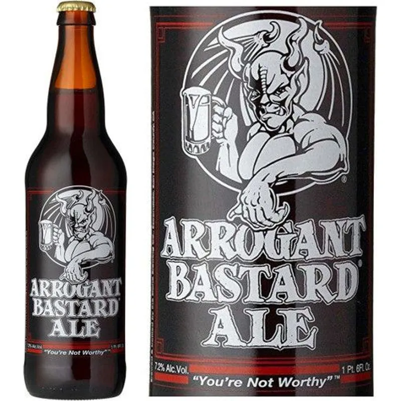 Stone Brewing Arrogant Bastard Ale view 1