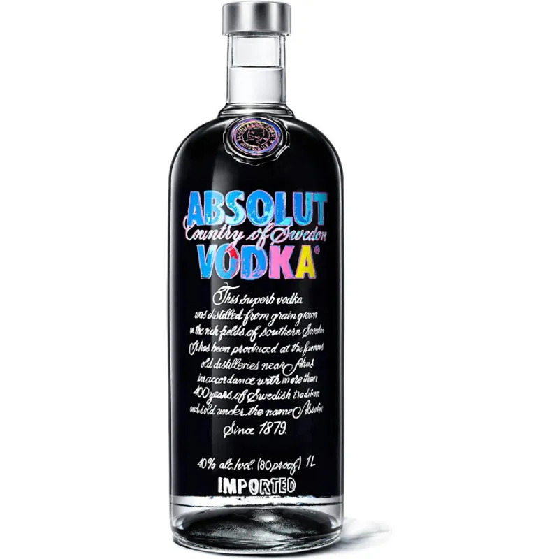 Absolut Country Of Sweden Warhol Limited Edition Vodka view 1