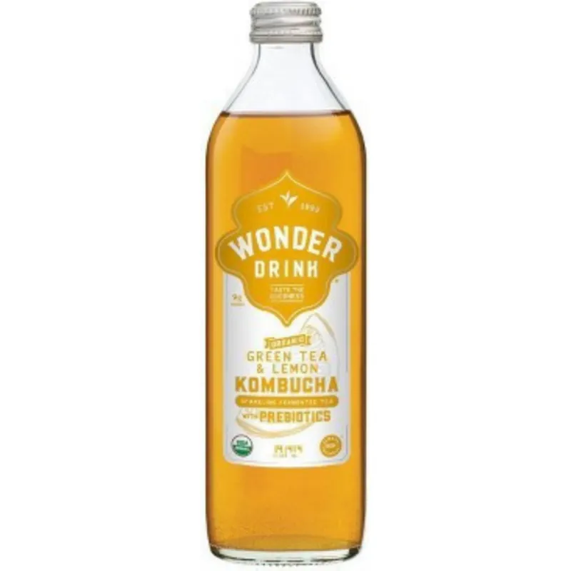 Wonder Drink Green Tea & Lemon Kombucha view 1