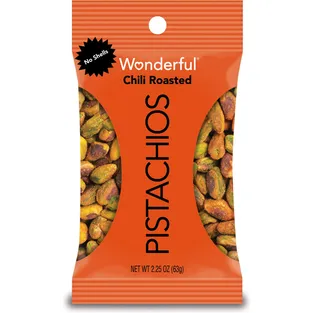 Wonderful Pistachios, No Shells, Chili Roasted