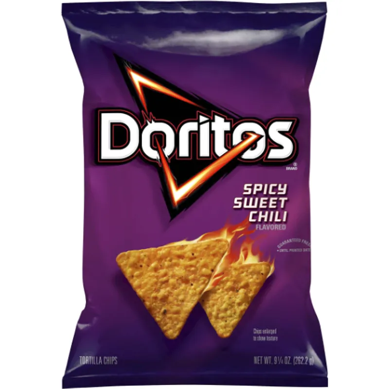Doritos Tortilla Chips, Spicy Sweet Chili Flavored view 1