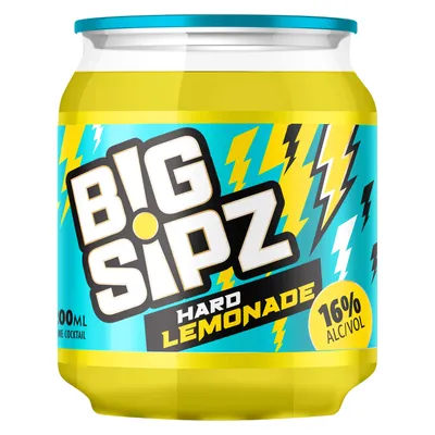 Big Sipz Hard Lemonade 200ml