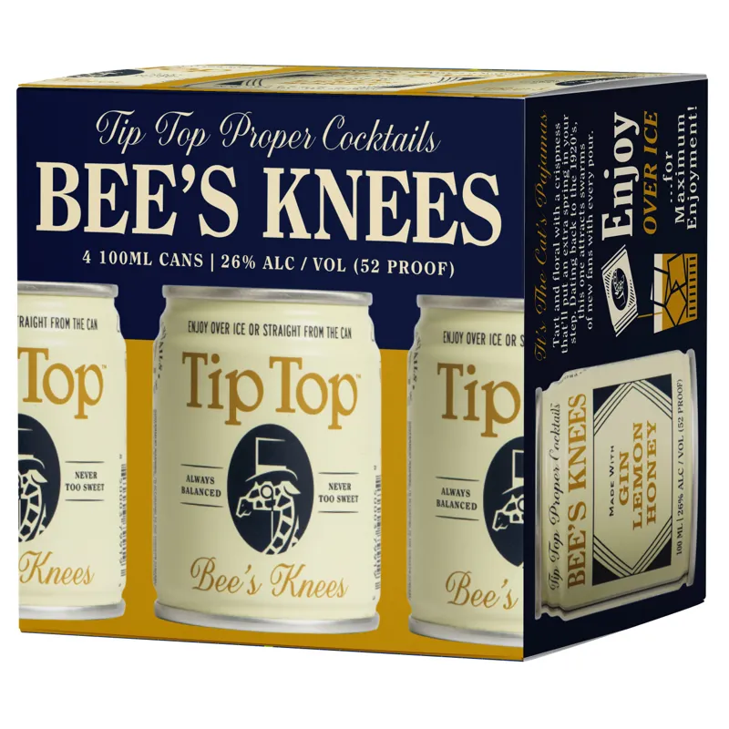 Tip Top Bee's Knees Gin Cocktail view 1
