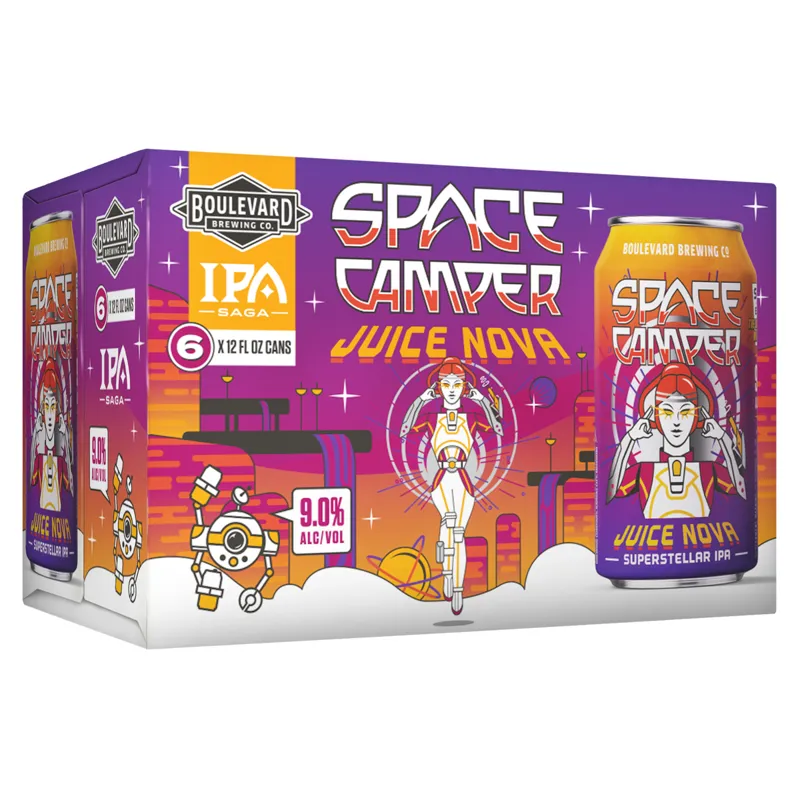 Boulevard Brewing Co. Space Camper Juice Nova Double IPA view 1
