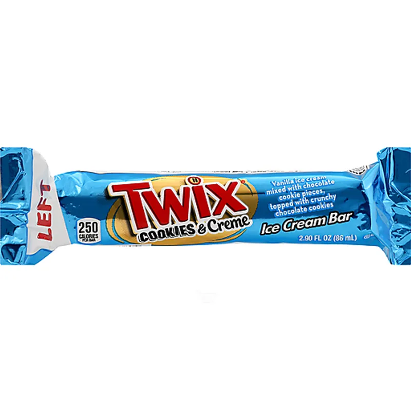 Twix Cookies & Creme Ice Cream Bar view 1