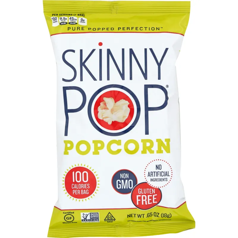 Skinny Pop Popcorn Bag view 1