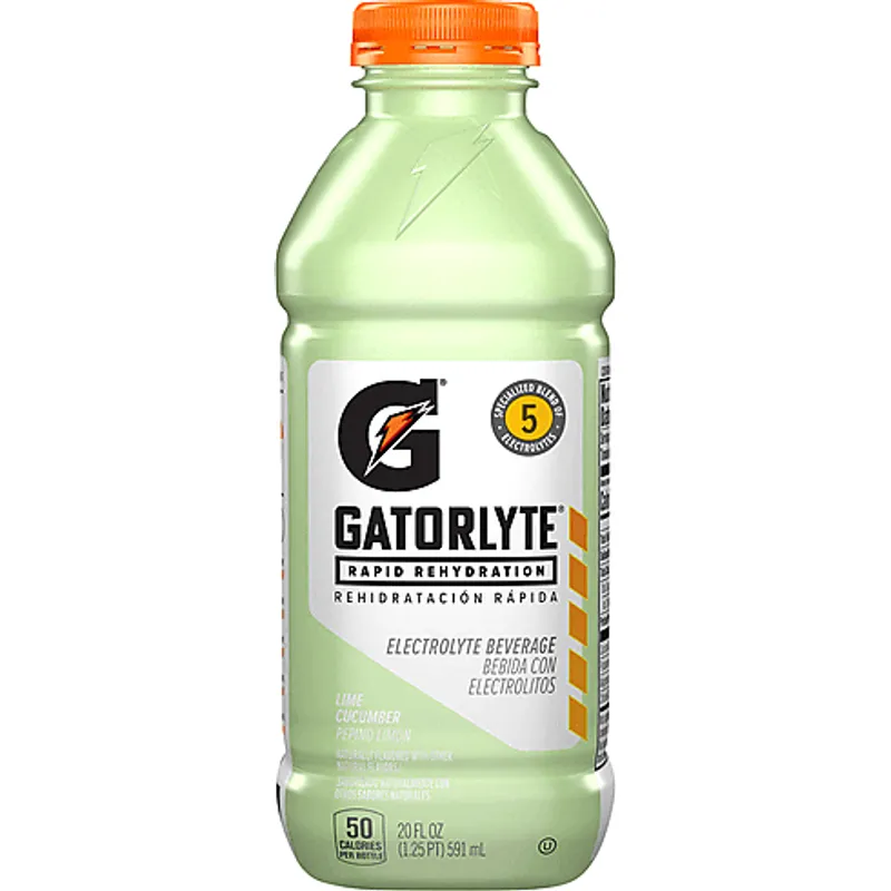 Gatorlyte Gatorade Electrolyte Beverage Lime Cucumber view 1