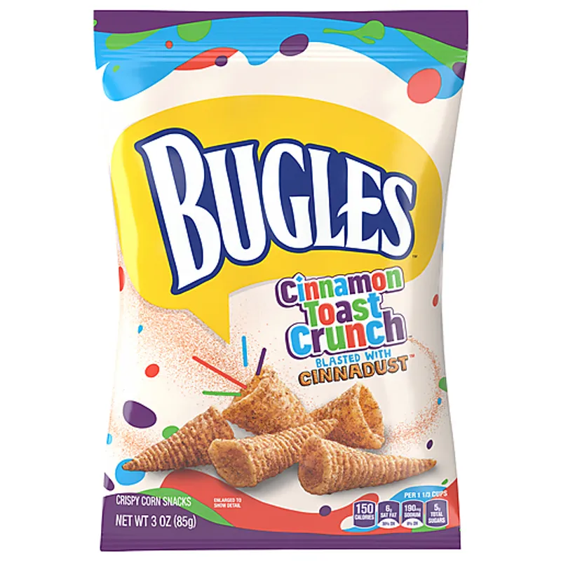 Bugles Cinnamon Toast Crunch Bag view 1
