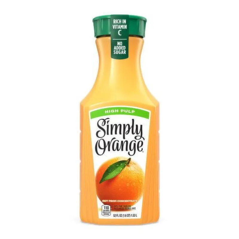 Simply Orange High Pulp Orange Juice view 1