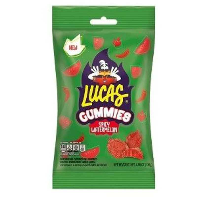 Lucas Spicy Watermelon Gummies view 1