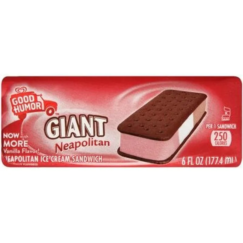 Good Humor Neapolitan Ice Cream Sandwich view 1
