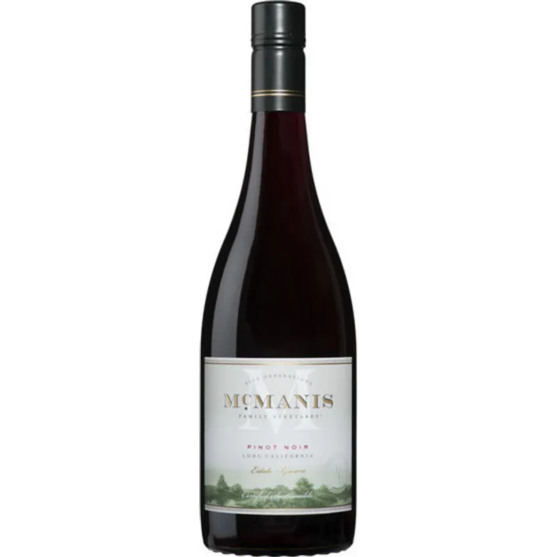 McManis Pinot Noir Red Wine - Lodi, California view 1