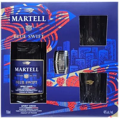 Martell Blue Swift VSOP Cognac 750ml