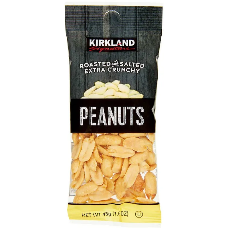 Kirkland Signature Roasted & Salted Extra Crunchy Peanuts Bag view 1