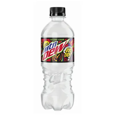Mountain Dew VooDew Mystery Flavor Soda 20 oz Bottle
