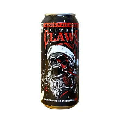 Mason Ale Works Citra Claws Hazy IPA 4-pack 16 oz cans