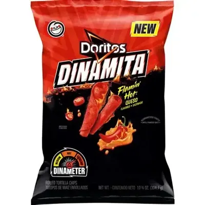 Doritos Dinamita Flamin' Hot Queso 3.25 oz Bag