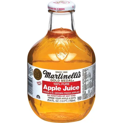 Martinelli's Gold Medal® Apple Juice 100% Pure 25 oz Bottle