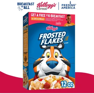 Kellogg's Frosted Flakes Original Cold Breakfast Cereal