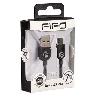 FIFO Type-C USB Cable 7ft 7ft