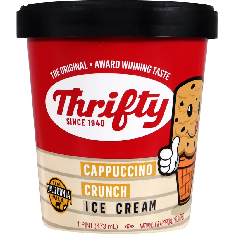 Thrifty Cappuccino Crunch Ice Cream view 1
