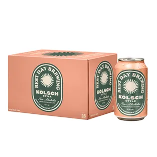 Best Day Brewing Non-Alcoholic Kolsch Style