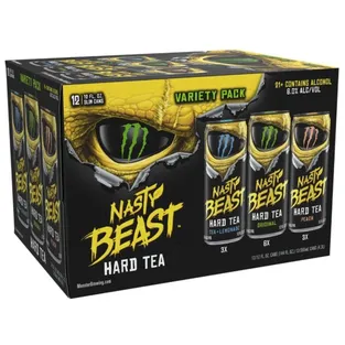 Monster Brew Nasty Beast Hard Tea Variety
