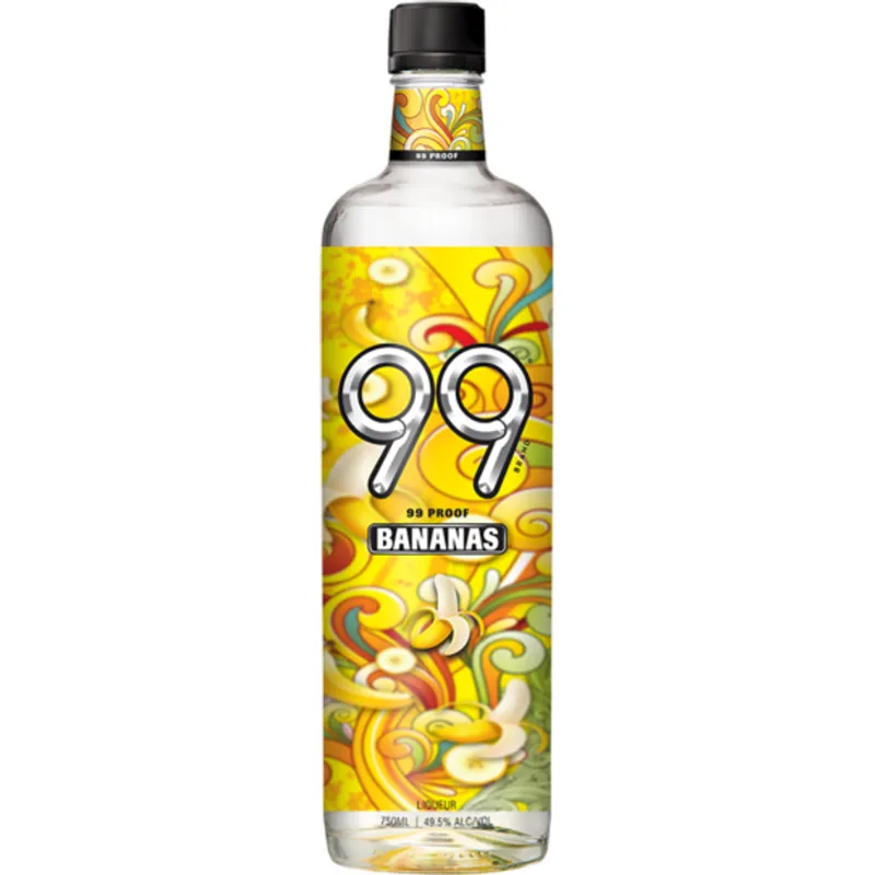 99 Bananas Schnapps Liqueur view 1