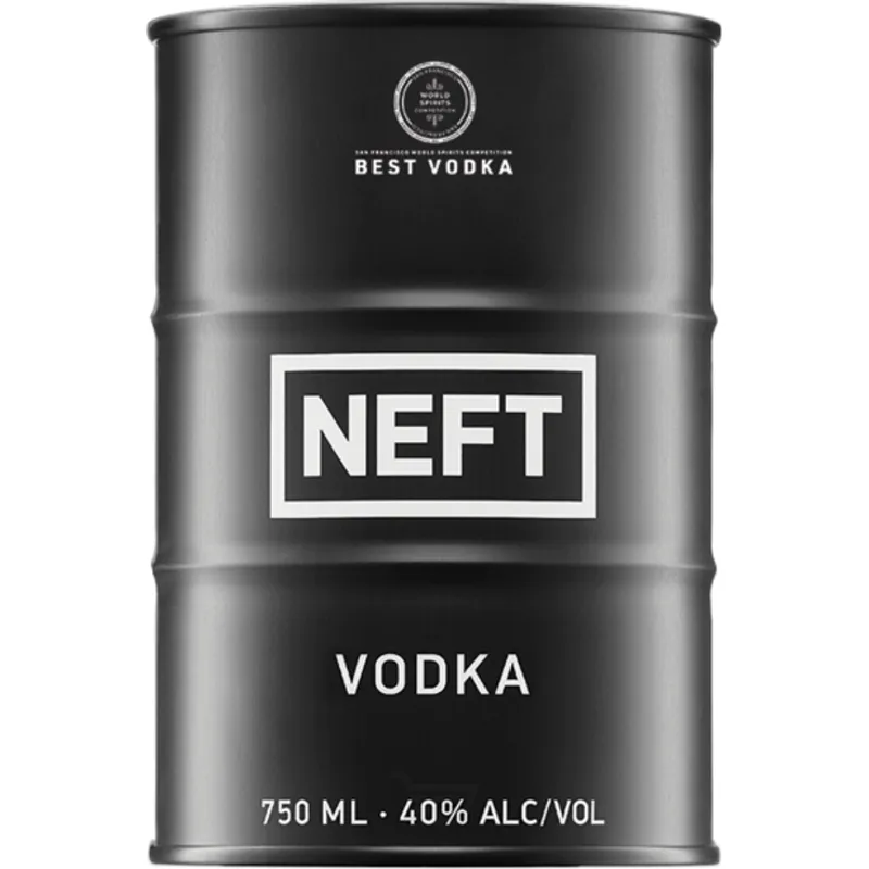 Neft Black Barrel Vodka view 1
