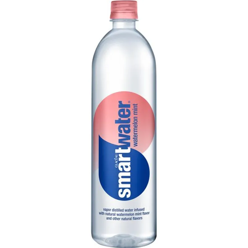 Glaceau Smartwater Watermelon Mint Distilled Water Plastic view 1