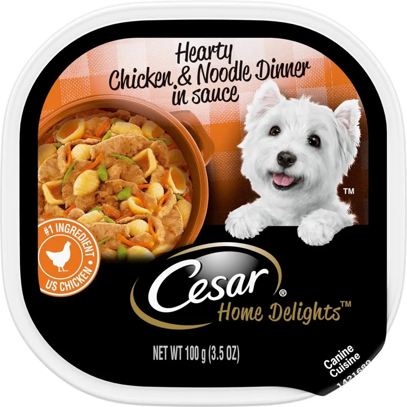 CESAR Home Delights Hearty Chicken & Noodle Dinner view 1
