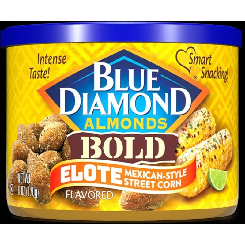 Blue Diamond Bold Elote Mexican-Style Street Corn Flavored Almonds Bag view 1