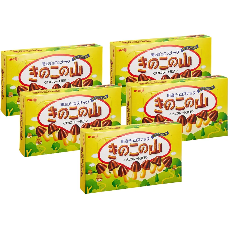 Meiji Buy Kinoko No Yama Mushroom Shape Chocolate Biscuit view 1