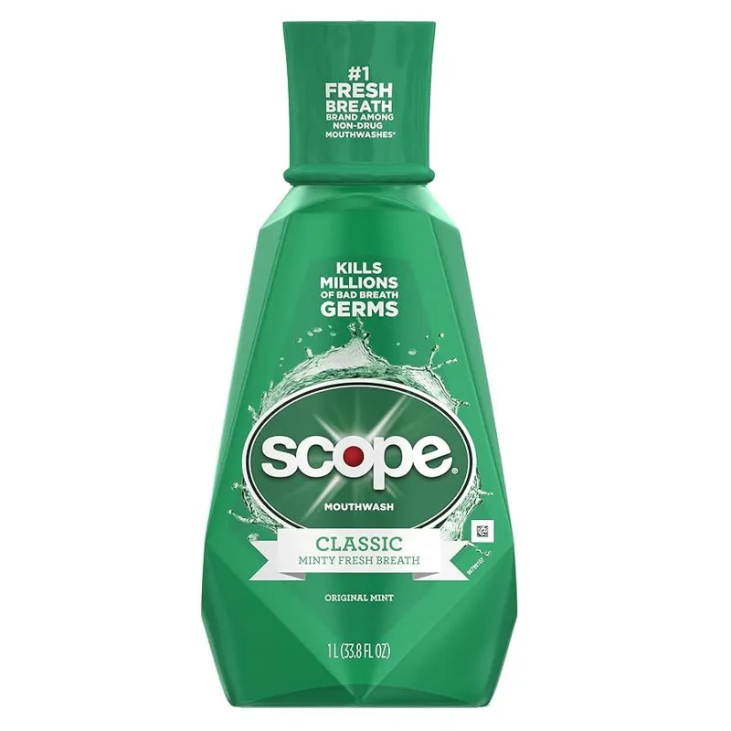 Crest Scope Classic Mouthwash Original Mint view 1