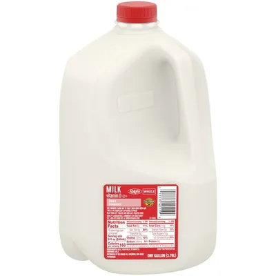 Whole Milk Vitamin D 1 gallon 3.78 L