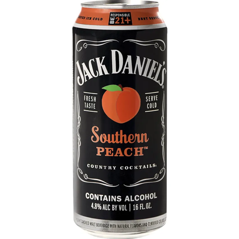 Jack Daniels Country Cocktails Southern Peach view 1