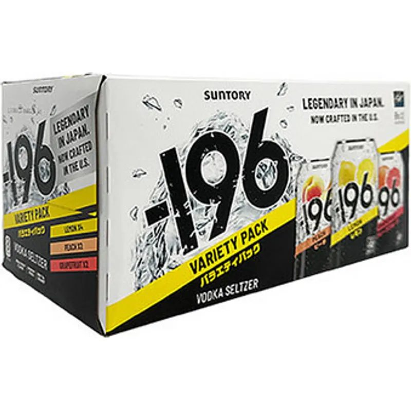 Suntory 196 Vokda Seltzer Variety view 1