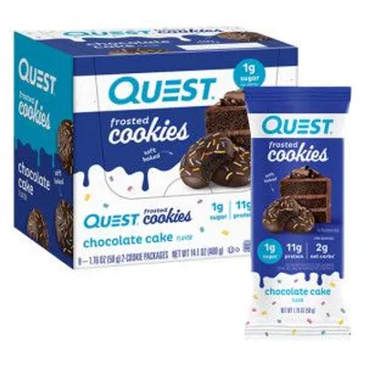 Quest Frosted Cookies Chocolate Cake 1.76 oz