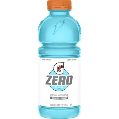 Gatorade Zero Glacier Freeze 20 oz Bottle